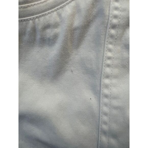 Cache White Denim Capri Size 8 - Picture 6 of 7